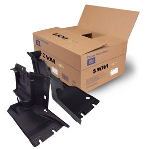 Par De Extensão Do Parabarro Dianteiro  Onix 1.0 1.4 /prisma Peças Genuínas GM KIT279