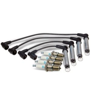 Kit Velas + Cabos Ignição  Celta 1.0 1.4 gasolina mpfi /corsa 1.0 1.4 gasolina mpfi wind1.0 wind Kit