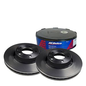 Par de Disco de Freio Dianteiro Ventilado 296mm Chevrolet OMEGA 1992 a 1998