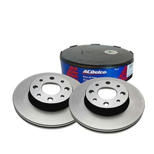 Par de Disco de Freio Dianteiro Ventilado 240mm Fiat PALIO 1990 a 2012