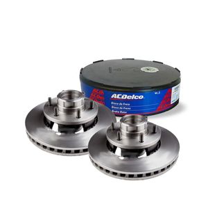 Par de Disco de Freio Dianteiro Ventilado 313mm Chevrolet BONANZA 1989 a 1995