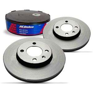 Disco de Freio Diant Vent 256mm VW Passat 1991 a 2005 19349219 ACDelco