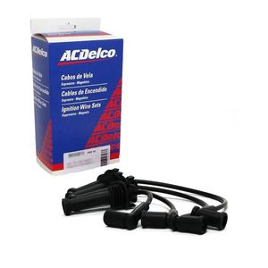 Jogo De Cabo De Velas Focus New Fiesta 1.6i 16v Flex 2010 em Diante ACDelco