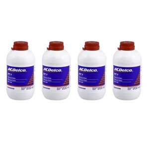 KIT Fluido Freio Dot 4 Ac Delco 200ml 4 Frascos Opala