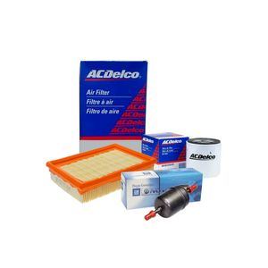 Kit Filtros De Óleo Combustível Ar 1.0 1.4 1.6 Gasolina  Celta Peças Genuínas GM KIT548