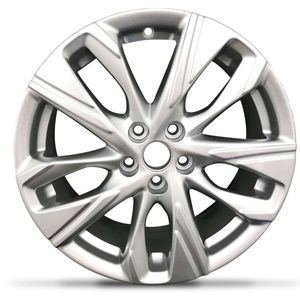 Roda Liga Leve Aro 17 Prata Diamantada Tracker 1.2 turbo ltz Acessórios Chevrolet 26214163