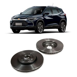 Par Disco Freio Dianteiro Chevrolet Tracker 2013 a 2019 19349321