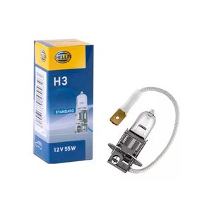 Lâmpada Automotiva HELLA Halógena H3 12V 55W PK22s H3