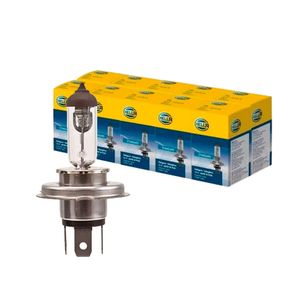 Kit 10 Lâmpadas Halogenas H4 60/55W Hella