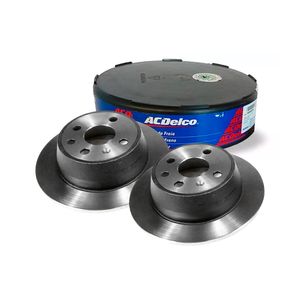 Par de Disco de Freio Traseiro Sólido 270mm Chevrolet ASTRA 1994 a 2011