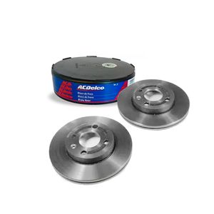 Par de Disco de Freio Dianteiro Ventilado 280mm R15 Chevrolet MERIVA 2003 a 2012