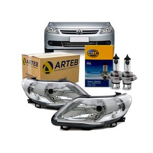 Par Farol Dianteiro Foco Simples Arteb Gol /voyage com Lâmpadas