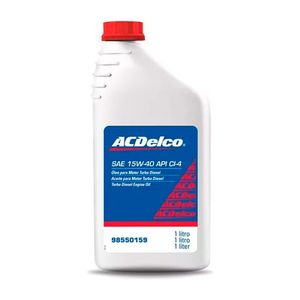 Óleo De Motor 15w40 Ci-4 Acdelco Turbo Diesel (mineral) S10 /blazer /trailblazer Peças Genuínas GM 9