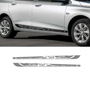 Jogo Adesivo Lateral Fosco  Onix Plus Sedan 2020 em diante