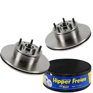 Disco de Freio Diant. Ventilado Caravan Opala HF27B Hiper Freio