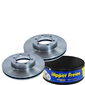 Disco de Freio Diant. Ventilado Space Van HF367 Hiper Freio