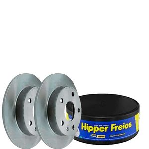 Disco de Freio Tras. Sólido Caravan Opala HF27A Hiper Freio
