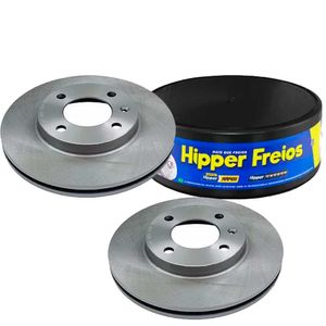 Disco de Freio DIANT. Ventilado  Santana 90/94 HF02A Hipper Freios