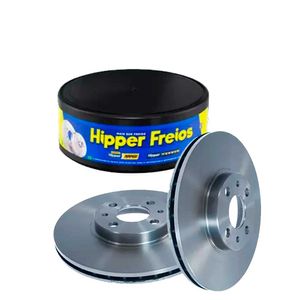 Disco de Freio DIANT. Ventilado  Logan 2014 HF549B Hipper Freios