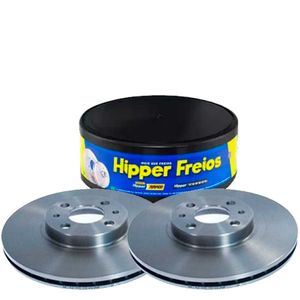 Disco de Freio DIANT. Solido  Logan 2007 HF705 Hipper Freios
