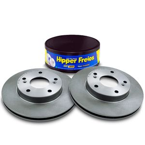 Disco de Freio DIANT. Ventilado Duster 11/16 HF571A Hipper Freios