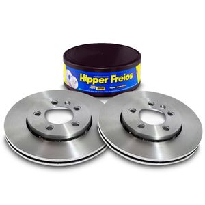 Disco de Freio DIANT. Ventilado Polo 2002/2014 HF01B Hipper Freios
