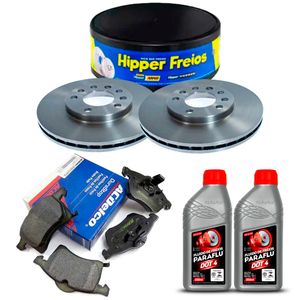 Kit Disco Freio Pastilha Fluido Diant.Vent. Zafira 01/11