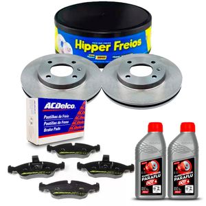 Kit Disco Freio Pastilha Fluido Diant.Vent. Astra 99/11