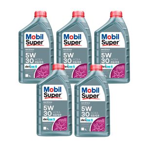 5 Litros Óleo motor 5W30 Dexos2 Sintético Mobil