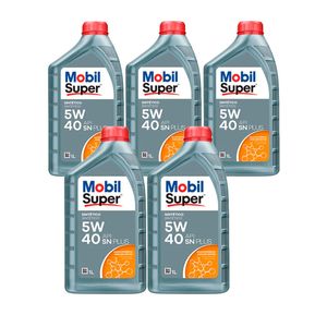 5 Litros Óleo motor 5W40 Sintético API SN Plus Mobil