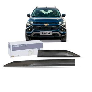 Friso Lateral Cinza Grafite Spin 2024 2025 Original GM