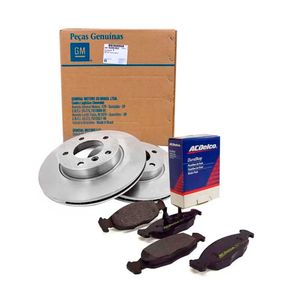 Disco Freio Pastilha Diant Ventilado KIT4459 Celta Classic