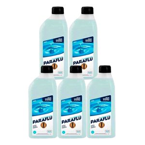 Kit 5 Agua Desmineralizada 103031 Paraflu 1L