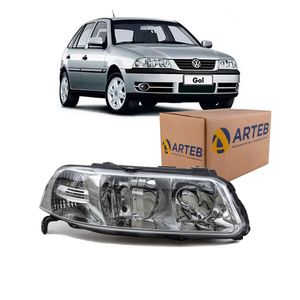 Farol Direito Gol/Parati G3 160225 Arteb