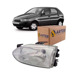 Farol Esquerdo Palio/Siena 99/00 160235 Arteb