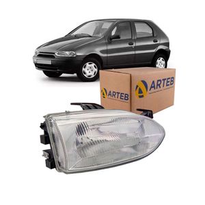 Farol Direito Palio/Siena 99/00 160236 Arteb