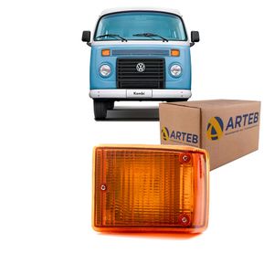 Lanterna Seta Esq. Kombi 74/14 Âmbar 360017 Arteb