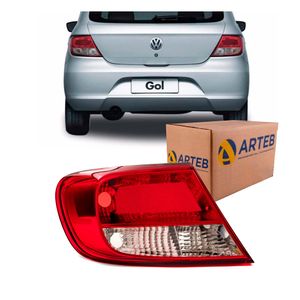 Lanterna Tras. Esq. Gol 09/12 G5 Cristal 460415 Arteb