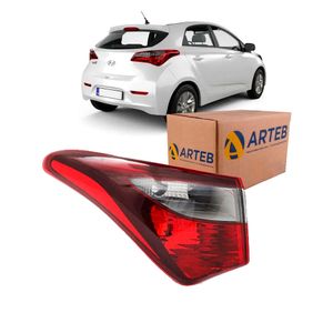 Lanterna Tras Esq HB20 Canto 13/18 Fumê 460527 Arteb