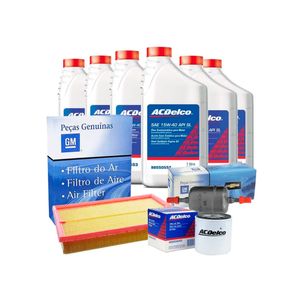 Kit Troca De Óleo E Filtros 15w40 Com 6 Litros  Astra /zafira Kit Nova KIT2457