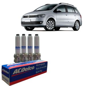 Jogo de Velas Space Fox 2015 1.6 16v ACDelco 19379002