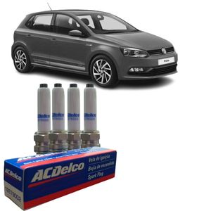 Jogo de Velas Polo 2017 1.0 3c 12v ACDelco 19379002