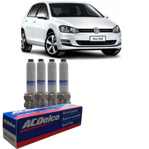 Jogo de Velas Golf  2016 1.6 16v ACDelco 19379002