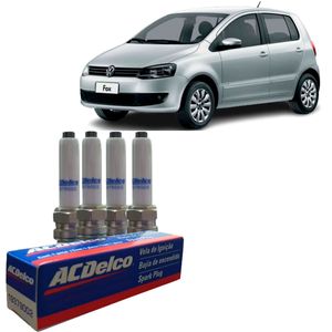 Jogo de Velas Fox 2013 1.0 3c 12v ACDelco 19379002