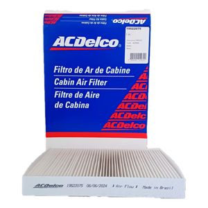 Filtro de ar condicionado Novo Onix Tracker 19522075 ACDelco