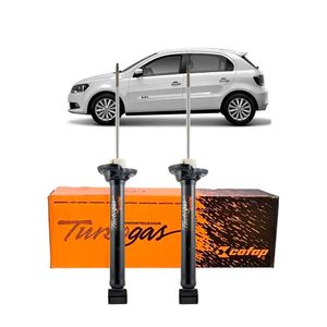 PAR AMORTECEDOR TRAS GOL/VOYAGE 08/15 TURBOGAS GB48167 COFAP