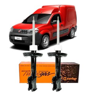PAR AMORTECEDOR DIANT FIORINO/PARTNER TURBOGAS GP33001 COFAP