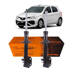 PAR AMORTECEDOR DIANT ETIOS 12/16 TURBOGAS GP30527 COFAP