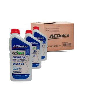 Caixa Oleo Motor 5w30 Dexos1 Sintetico 98553886 24 Unidades