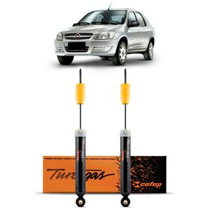 Par Amortecedor Traseiro Original A Gás  Prisma Peças Genuínas GM KIT1505